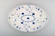 Bing & Grondahl, B&G blue fluted large oval dish.
