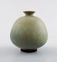 Berndt Friberg Studio ceramic vase. Modern Swedish design. Unique, handmade.