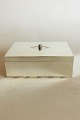 Danam Antik 
præsenterer: 
Georg 
Jensen Sterling 
Sølv 
Cigaræske/Humidor 
No 329B
