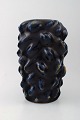 Rare Axel Salto: b. Copenhagen 1889, d. Frederiksberg 1961:
Stoneware vase modeled in budding style.