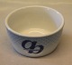 1036 Sugar bowl 4.5 x 7.5 (Hotel) (792) Logo Aktivbanken AB B&G Blue tone - 
seashell tableware Hotel with LOGO