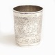 Knud Brandt, Horsens, Denmark. A large mid 18th century silver cup. H: 12cm. W: 
270gr