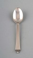 Georg Jensen Pyramid large tea spoon / dessert spoon in sterling silver.