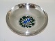 Georg Jensen Sterling Silver
Bowl with enamel by Henning Koppel in original box