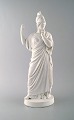 Rare large antique B&G / Bing & Grondahl Bisque Athena female figure after 
Thorvaldsen.