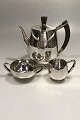 Aage Weimar, Sterling Silver, Coffee set (3)