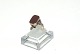 Signet ring in 14 carat gold with carnelian.
Size 60.