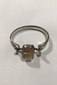 Danam Antik 
præsenterer: 
Georg 
Jensen Sterling 
Sølv Torun 
Armring No 207 
Rutil Quartz