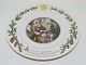 Peters Christmas
Large side plate 19 cm. - Motive 5 German 
Language