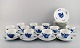 Royal Copenhagen Blue Flower Braided coffee service for twelve people.