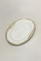 Royal Copenhagen Stel nr. 117 Art Nouveau med gulddekoration Serving Platter