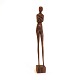 Otto Pedersen, 1902-95, Figur, Mutter und Kind, aus Holz. Signiert. H: 26,5cm