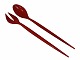 Herbert Krenchel
Original red set of salad cutlery for the kreit 
bowls from the 1950'es