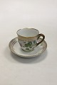 Royal Copenhagen Flora Danica Kaffekop og Underkop No 20/3597