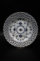 Royal Copenhagen Blue Fluted Full lace plate. Dia.:25.5cm.
RC#1/1098. 
