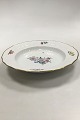 Royal Copenhagen Saksisk Blomst Let Dyb Tallerken No 493/1620