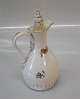 197 Vinegar flacon with stopper 14 cm (386)	 B&G Saxon Flower Creme porcelain