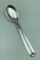 Lotus Silver Dessert Spoon W. & S. Sorensen