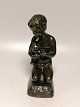 Just Andersen figure of disco metal sitting boy with teddy bear no. D2320