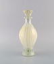 Bengt Orup for Johansfors. Strikt carafe in mouth-blown art glass. 1950s / 60s.
