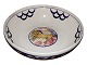 Aluminia 
Large round bowl for hanging with horses