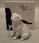 0041 Kgl. Mops 7,5 cm (2670041) Pia Langelund White Royal Whites, Royal 
Copenhagen 
