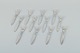 Georg Jensen, Cactus, a set of twelve sterling silver cake forks.