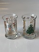 HolmegaardChristmas tumbler glassYear. 1991