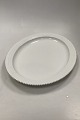 Royal Copenhagen White Flora Danica Pearl Pattern Large Oval Serving Platter No 
3520 / 374