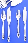 Acorn silver cutlery - ...
