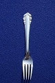 Liljekonval Georg Jensen sølvbestik, frokostgafler 17,3cm