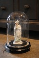 Dekorativ , 
gammel 
cylinderformet 
fransk glas 
Dome / ...