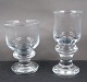 Antikkram 
presents: 
Tivoli 
glassware by 
Holmegaard 
Denmark. Brandy 
9.5cm and Port 
wine 11.5cm 
glasses