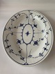 Royal Copenhagen Mussel painted Fluted, oval dishDec. No. 1 / 98