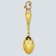 A. Michelsen; Christmas spoon 1948, Ilse Nanbaldian