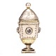 Viereckige Riechdose aus Silber von Johan Adolf Müller, Hadersleben, um 1825. H: 
8,7cm