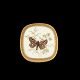 Bestik.dk præsenterer: Royal Copenhagen. Vedhæng / broche i porcelæn med forgyldt sterlingsølv.