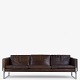 Roxy Klassik 
præsenterer: 
Hans J. 
Wegner / 
Johannes Hansen
JH 803 - 3 
pers. sofa i 
originalt, 
brunt læder ...