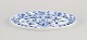 Meissen, Germany.Blue Onion tray in porcelain.