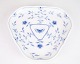 Triangular Dish - No. 4 - Porcelain - Handpainted - Butterfly - B&G - Bing & Grondahl