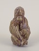 L'Art 
præsenterer: 
Arne Bang 
(1901-1983), 
figur af 
orangutang i 
glaseret 
lertøj.