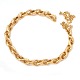 Aabenraa 
Antikvitetshandel 
præsenterer: 
Ole 
Lynggaard 
8-tals armlænke 
i 14kt guld. 
Ledstr. 7x13mm. 
L: 18cm ...
