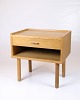 Osted Antik & 
Design 
presents: 
Bedside 
table / 
Nightstand - 
Hans J. Wegner 
- GE430 - Ry 
Møbelfabrik - 
Oak - 1960
