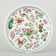 L'Art 
præsenterer: 
Kina, 
Tongzhi 
(1862–1874), 
1800-tallet.
Stort fad i 
porcelæn, 
dekoreret med 
blomster, ...