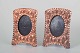 L'Art presents: 
Pair of 
picture frames, 
Art Nouveau.