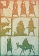 L'Art presents: 
Woodcut, 
Åke Holm, 
Sweden, c. 
1950s.