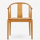 Roxy Klassik 
præsenterer: 
Hans J. 
Wegner / Fritz 
Hansen.
FH 4283 - 
Kinastol i 
kirsebær med 
hynde i 
patineret ...