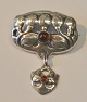 Pegasus – Kunst 
- Antik - 
Design 
presents: 
Jugend 
brooch in 
silver with 
amber, B. Hertz 
(1893 - 1937) 
...