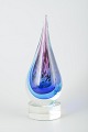 L'Art 
præsenterer: 
Murano
Dråbeformet 
glasskulptur, 
1970’erne.