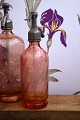 K&Co. presents: 
Decorative, 
rare French 
mini glass 
siphon from the 
beginning of 
the 20th 
century in pink 
...